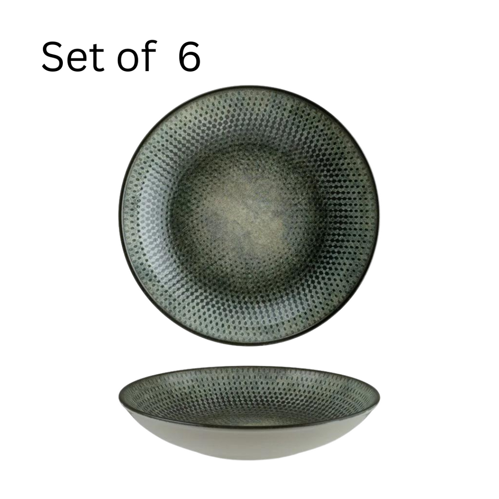 Bonna Lenta Olive Round Coupe Bowl (230x50mm)