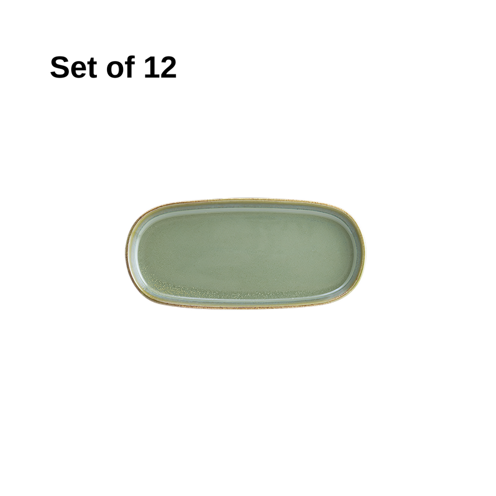 BONNA SAGE HYGGE OVAL DISH 210x100x20mm (SAGHYG21OV) (Set of 12 )