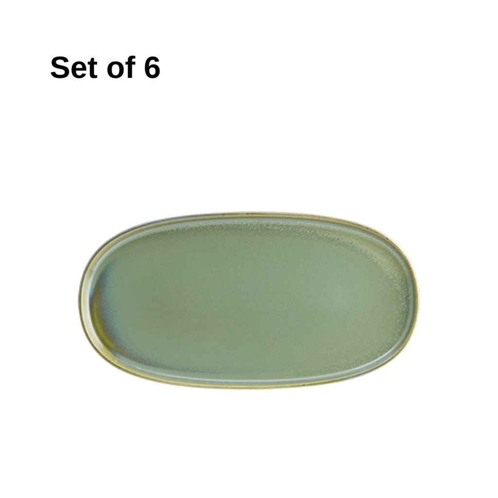 BONNA SAGE HYGGE OVAL PLATTER 300x160x17mm (SAGHYG30OV) (Set of 6 )