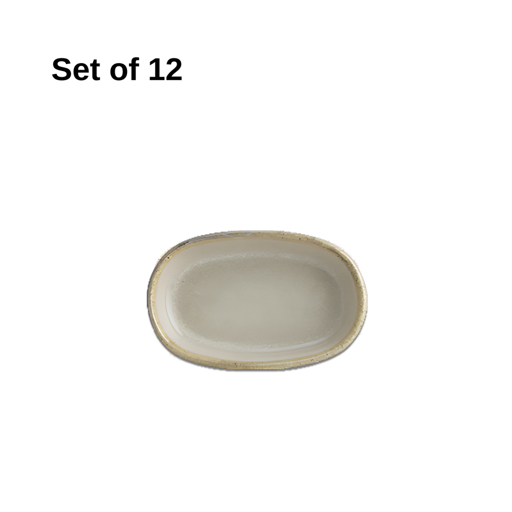 BONNA SAND HYGGE OVAL DISH 100x22mm (SANHYG10OV) (Set of 12 )