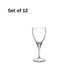 BORMIOLI ROCCO FIORE GOBLET 340ml CLEAR (1.29070) (Set of 12 )