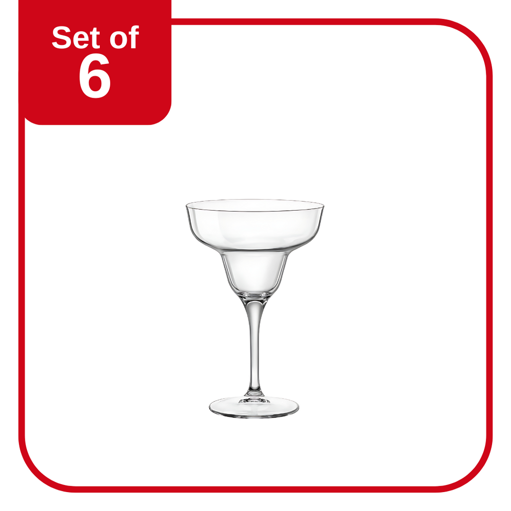 BORMIOLI ROCCO YPSILON MARGARITA 330ml CLEAR (1.66440) (Set of 6 )