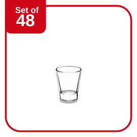 BORMIOLI ROCCO CAFFEINO ESPRESSO 85ml CLEAR (1.20202) (Set of 48 )