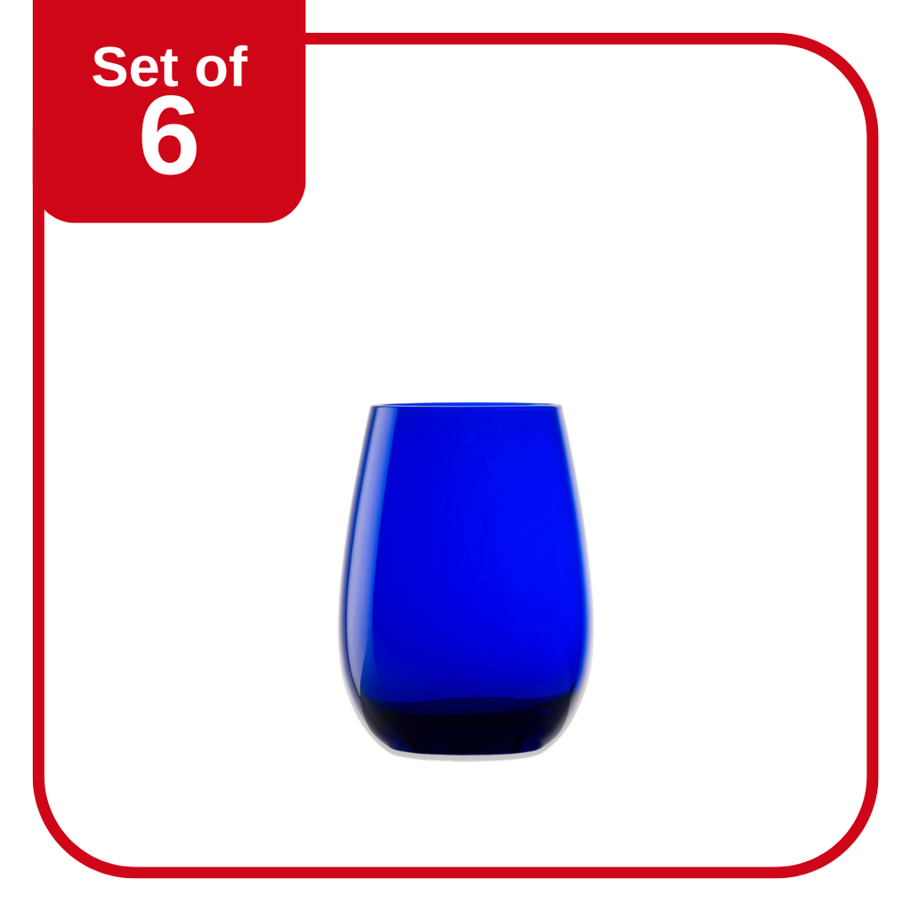 Stolzle Elements Tumbler China Blue 465ml | King of Knives Australia