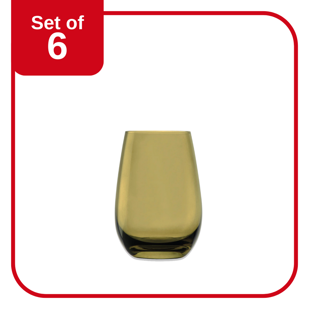 Stolzle Elements Tumbler Olive 465ml | King of Knives Australia