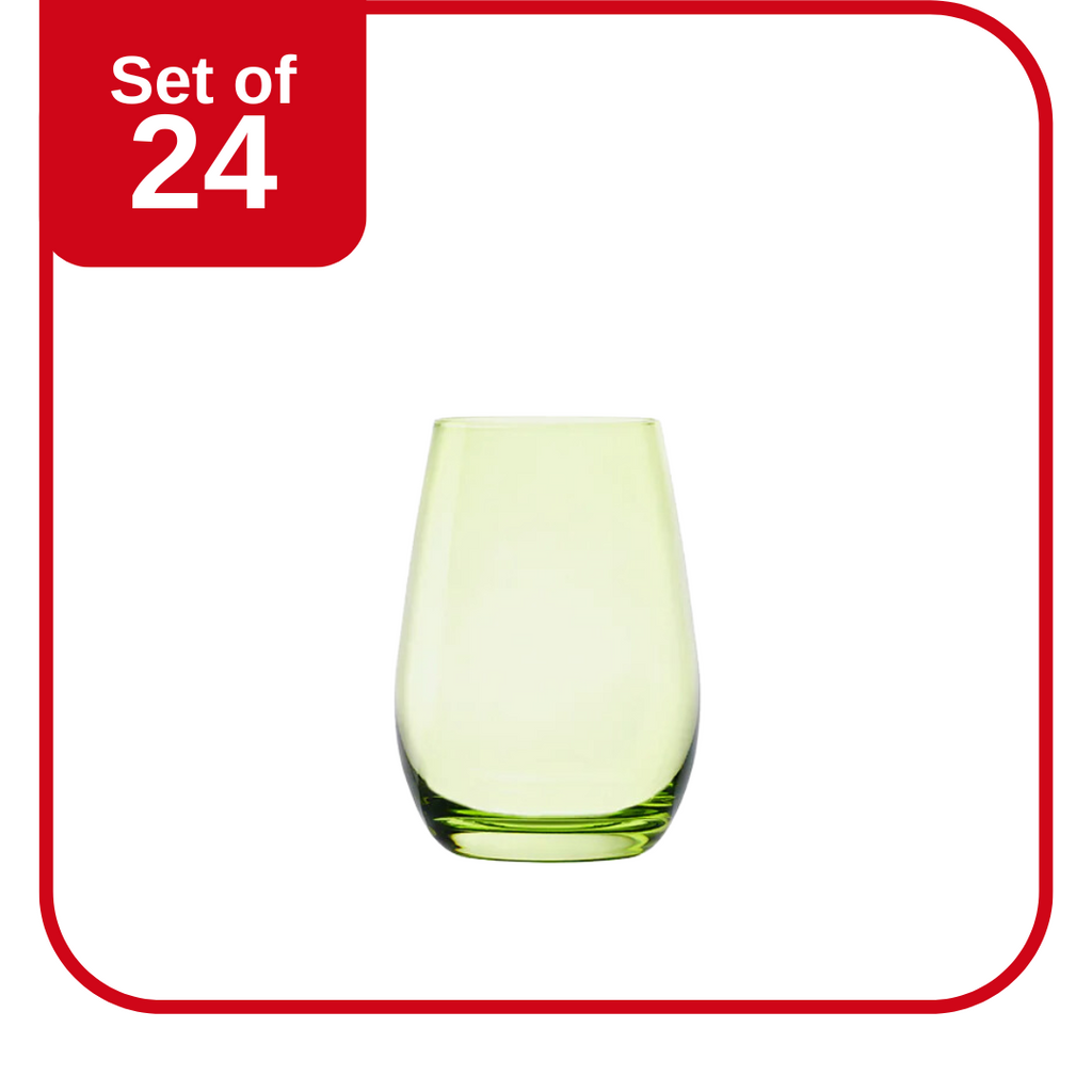 Stolzle Twister Tumbler Green 335ml | King of Knives Australia