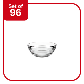 DURALEX GIGOGNE/LYS STACKABLE BOWL 75mm 70ml CLEAR (2021A)