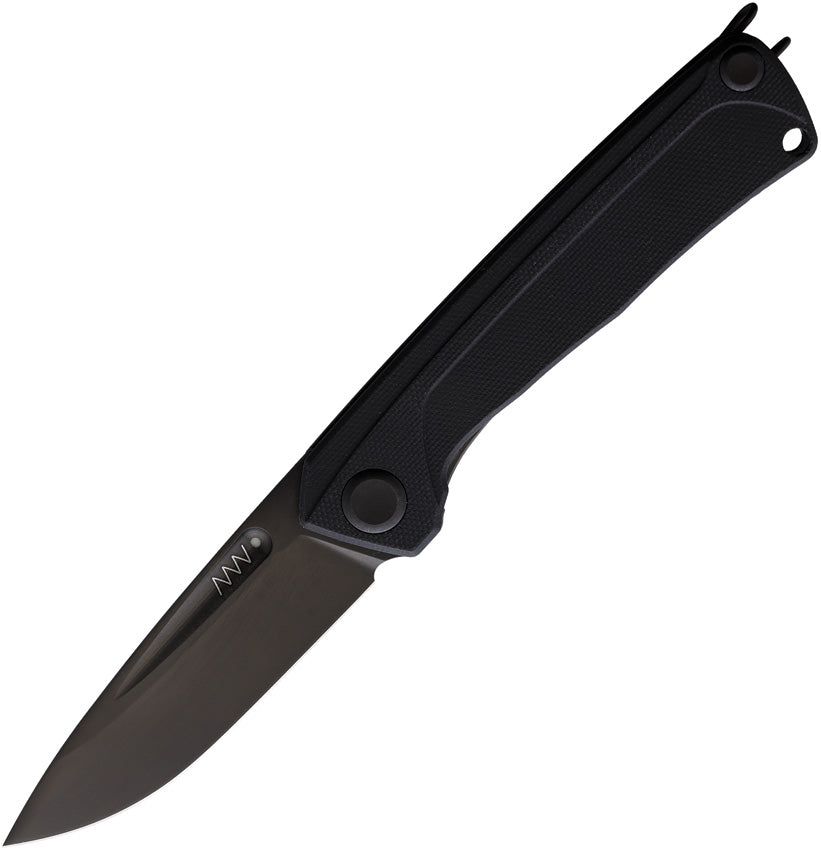 Acta Non Verba Knives Z200 Linerlock Black DLC