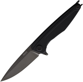 Acta Non Verba Knives Z300 Linerlock  Black DLC