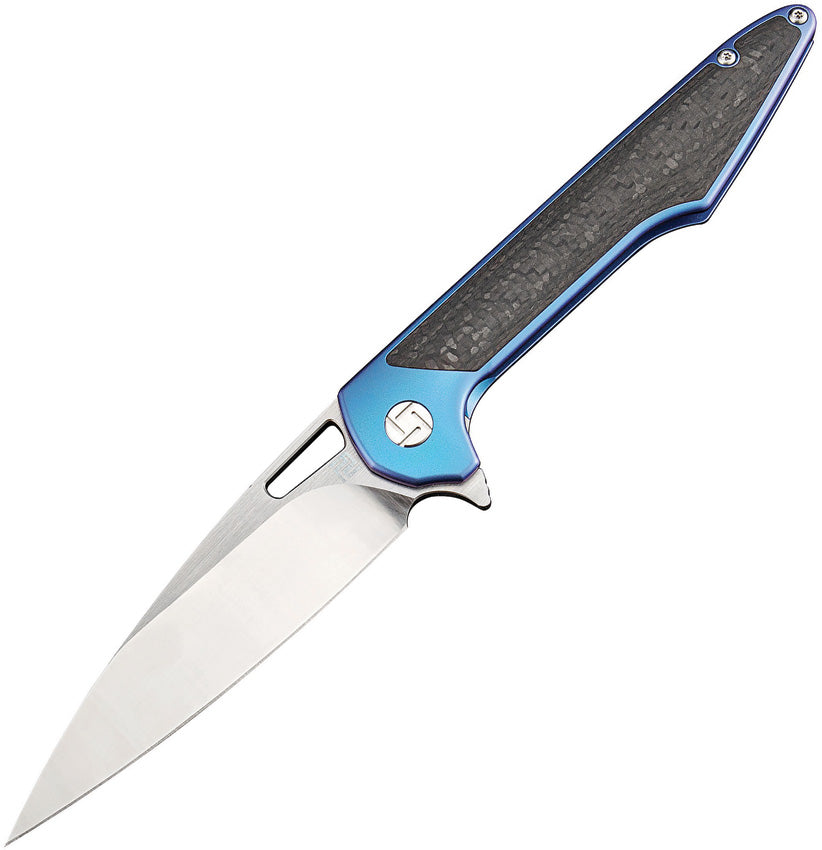 Artisan Archaeo Framelock Blue M390