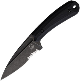 Bastinelli Creations SIN Fixed Blade Serrated