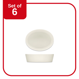 Bauscher Purity Porcelain Oval Dish 160x120mm 500ml | King of Knives e-store