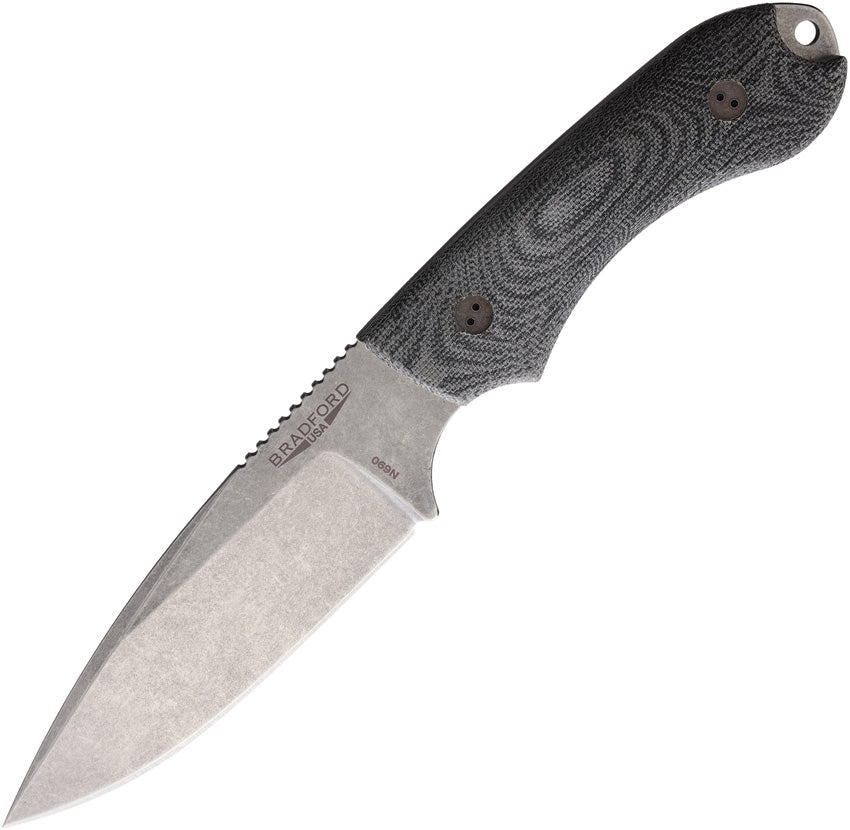 Bradford Knives Guardian 4.2 3D Black Micarta