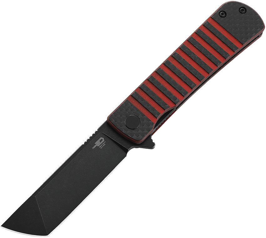 Bestech Knives Titan Linerlock Black/Red