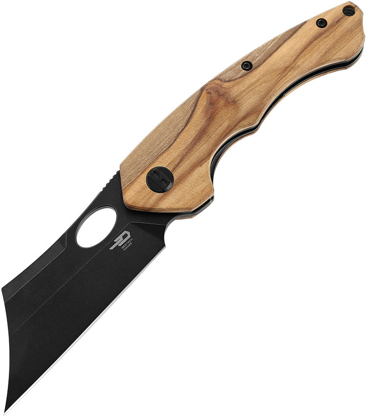 Bestech Knives Skirmish Linerlock Olivewood