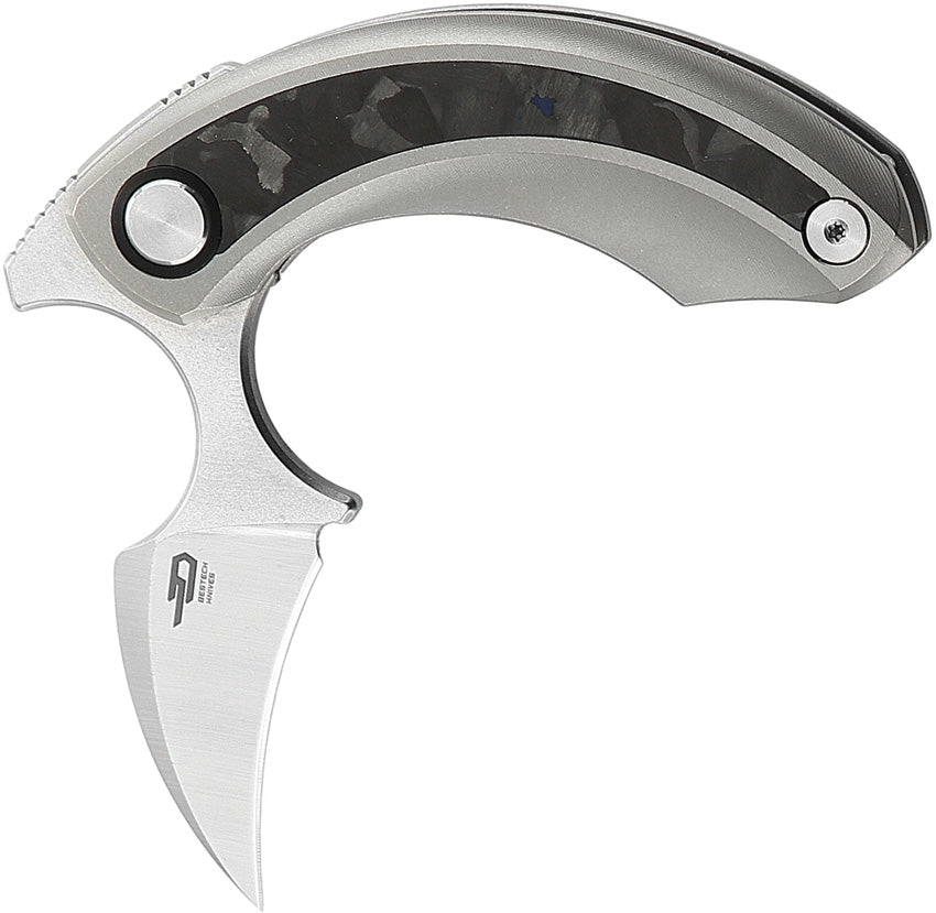 Bestech Knives Strelit Framelock Gray/CF