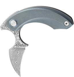 Bestech Knives Strelit Framelock Damascus/Bl