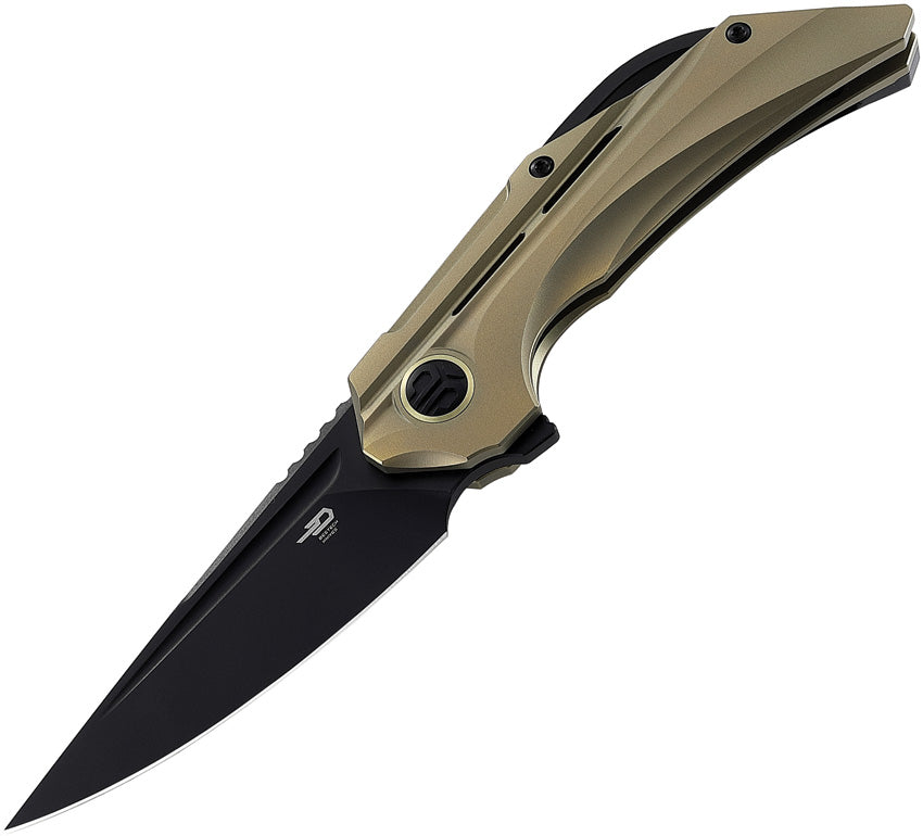 Bestech Knives Vigil Framelock Gold