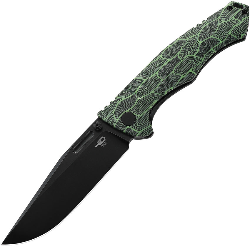 Bestech Knives Keen II Framelock Black/Green