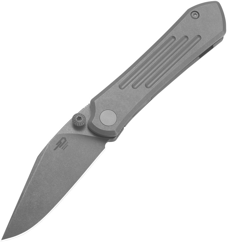 Bestech Knives Icarus Framelock Stonewash