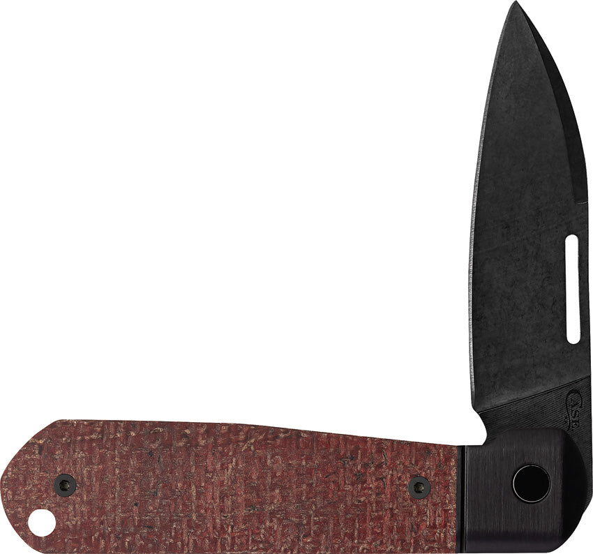 Case Cutlery Highbanks Revoindie Red Burlap