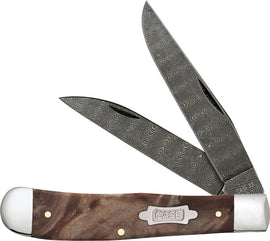 Case Cutlery Trapper Damascus Maple