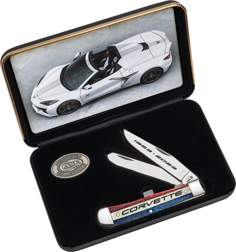 Case Cutlery Chevrolet Corvette 70th Set