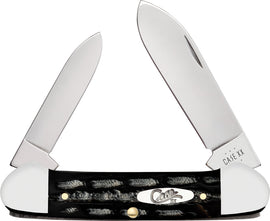 Case Cutlery Canoe Jigged Buffalo