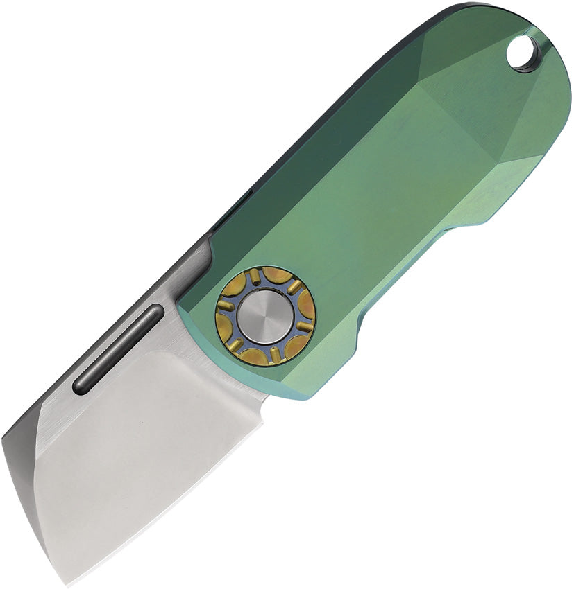 CH Knives Mini Framelock Green