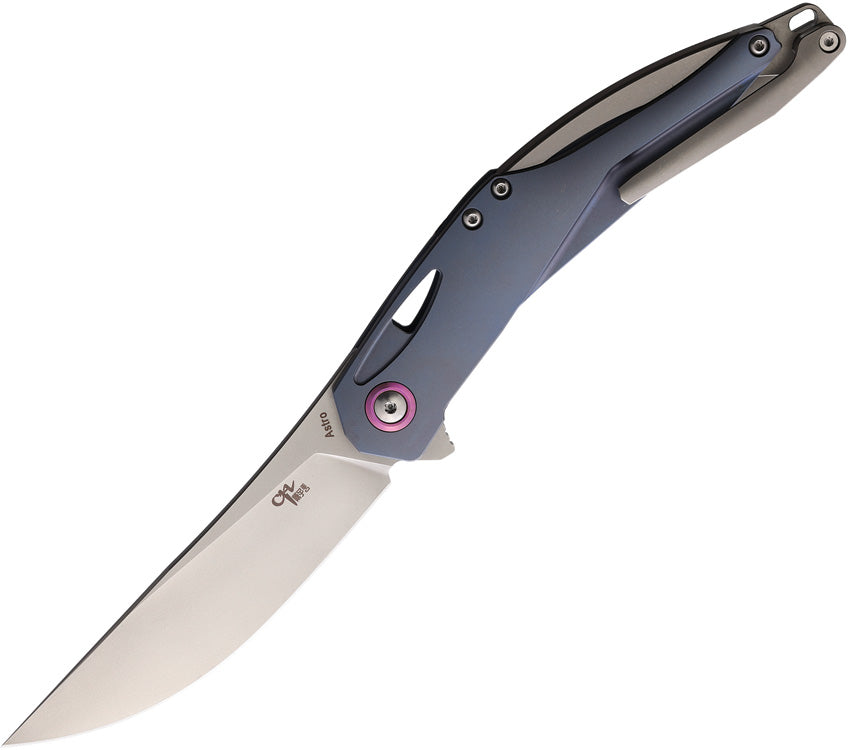 CH KNIVES Astro Framelock Blue