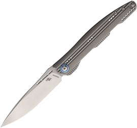 CH KNIVES Journey Framelock Gray M390