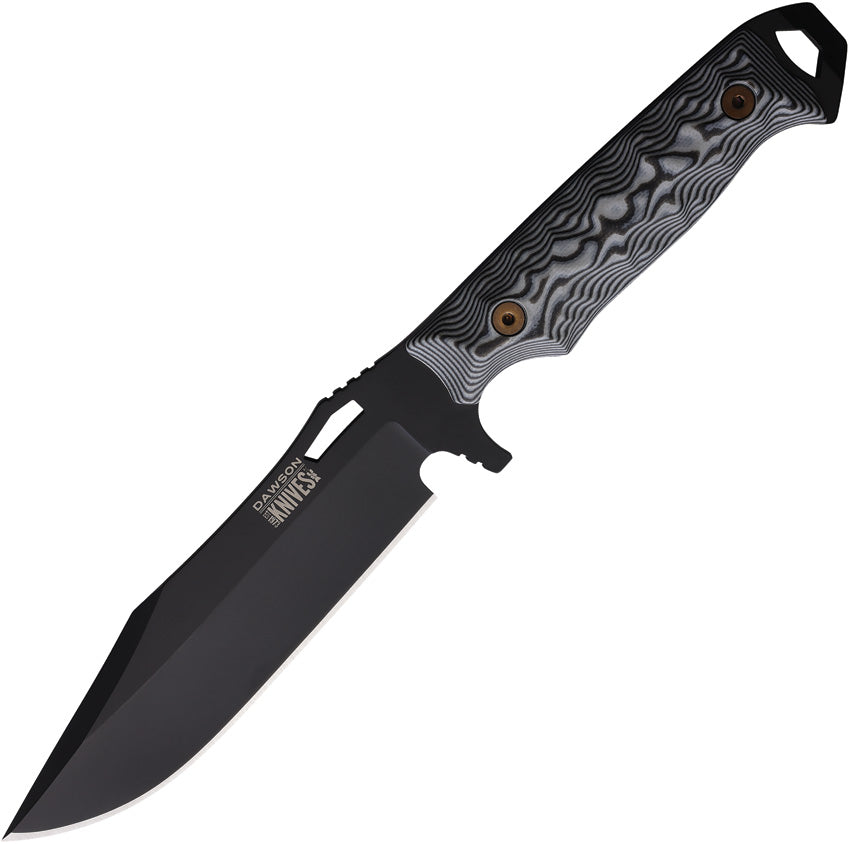 Dawson Knives Marauder White Black G10