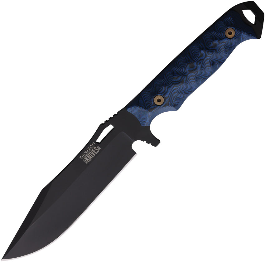 Dawson Knives Marauder Blue Black G10