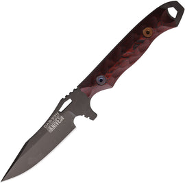 Dawson Knives Smuggler Fixed Blade Blk/Red