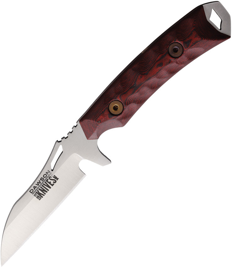 Dawson Knives Revelation Fixed Blade Blk/Red