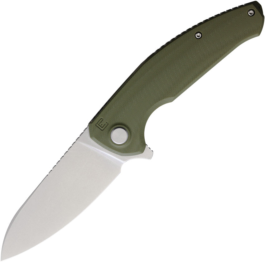 ECHO BY CKF Natrix Linerlock Green G10