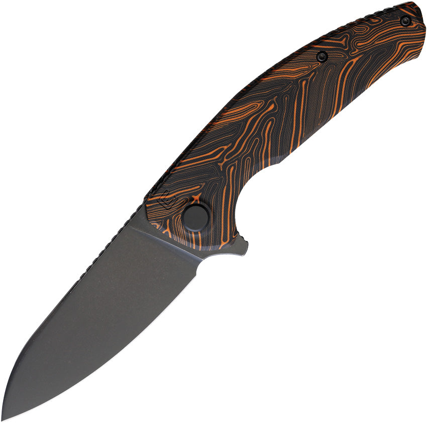 ECHO BY CKF Natrix Linerlock Orange G10