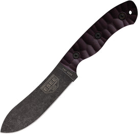 ESEE JG5 Fixed Blade Burgundy Linen