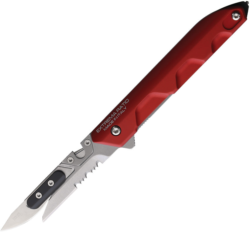 Extrema Ratio Ferrum Rescue Linerlock Red