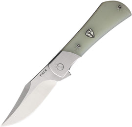 FINCH Flint Linerlock Jade G10