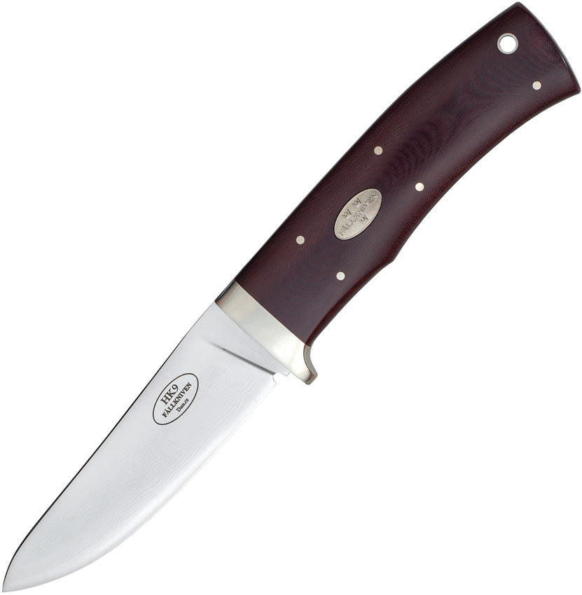 Fallkniven HK9 Fixed Blade Maroon Micarta