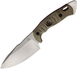 Fobos Knives Alaris Fixed Blade Grn/Red