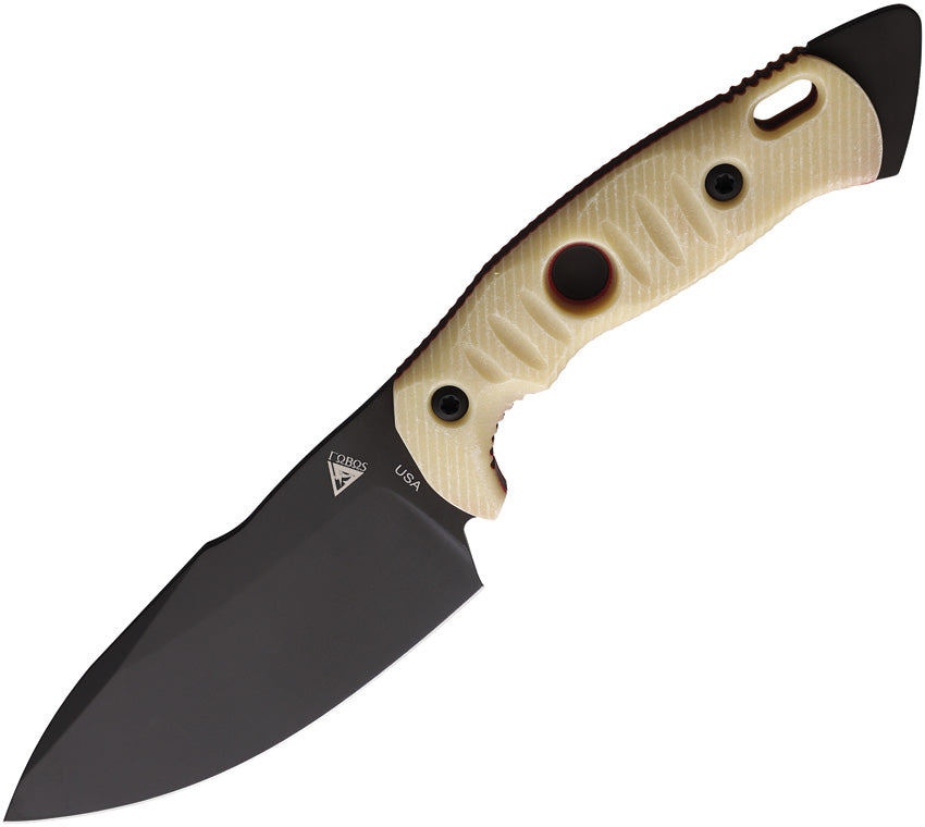 Fobos Knives Alaris Fixed Blade Ivr/Red