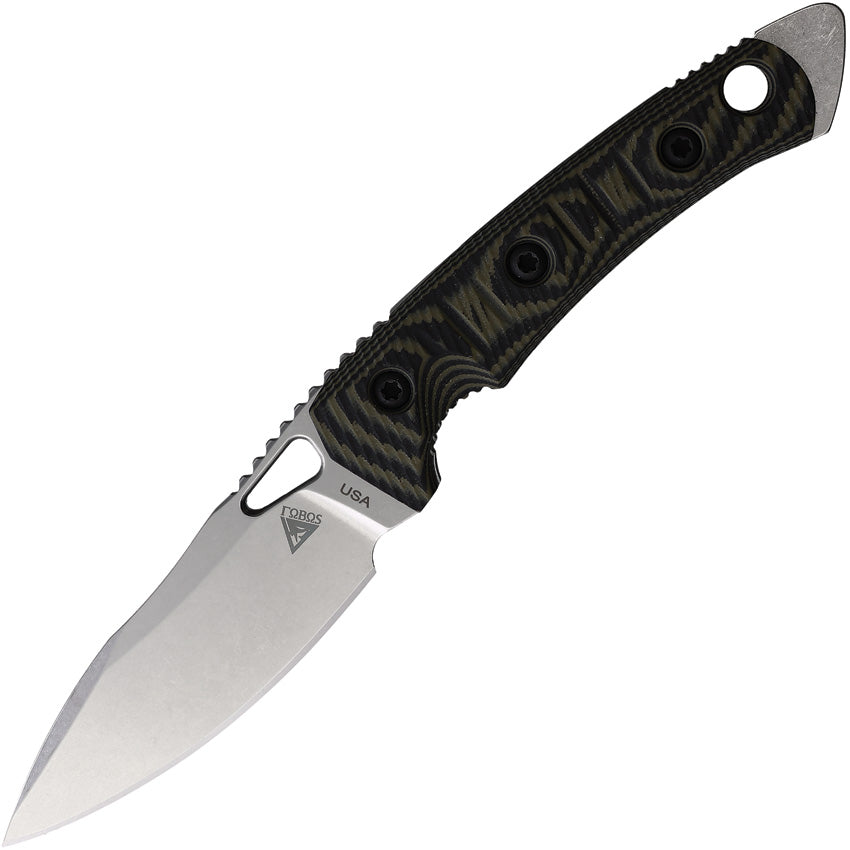 Fobos Knives Cacula Fixed Blade Blk/Grn