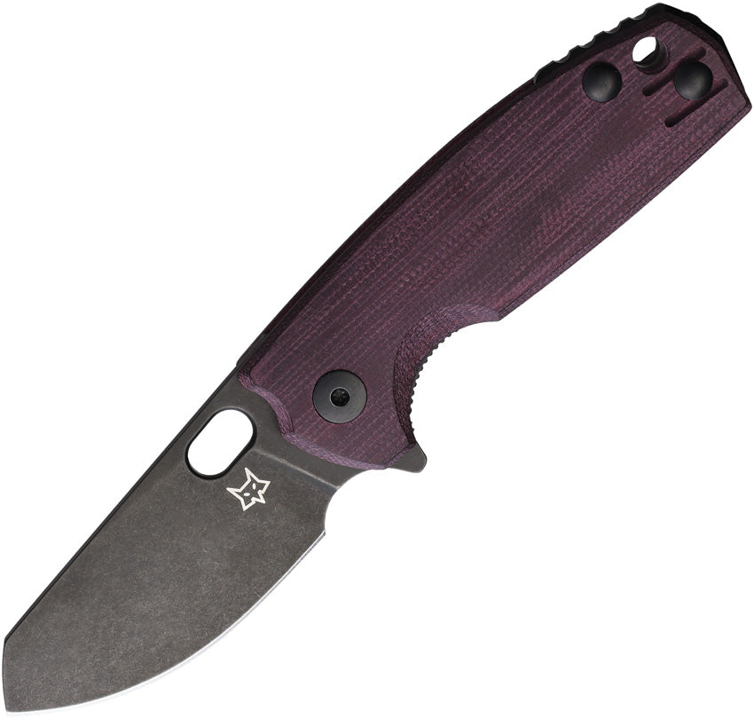 Fox Baby Core Linerlock Burgundy