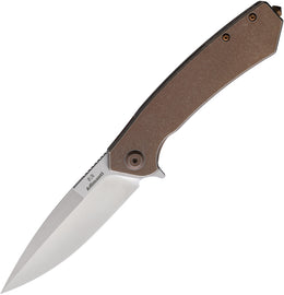 Ganzo Knives Skimen Framelock Bronze