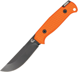 Glow Rhino Bohr Fixed Blade Orange