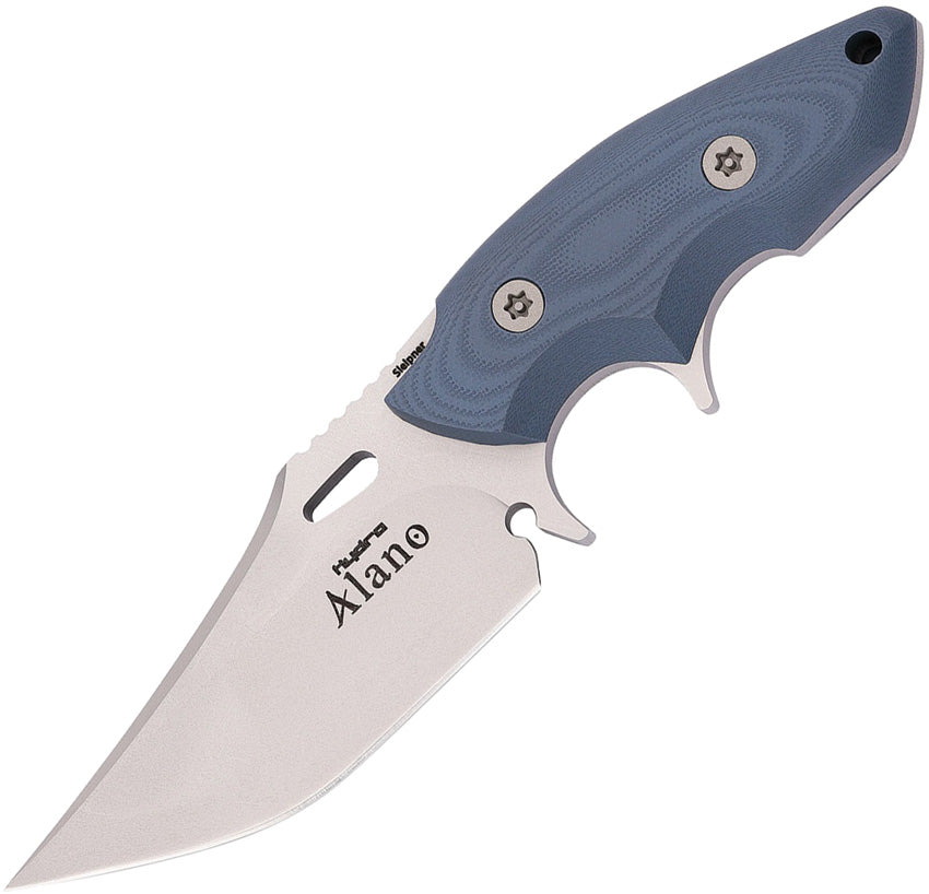 Hydra Knives Alano Fixed Blade Blue