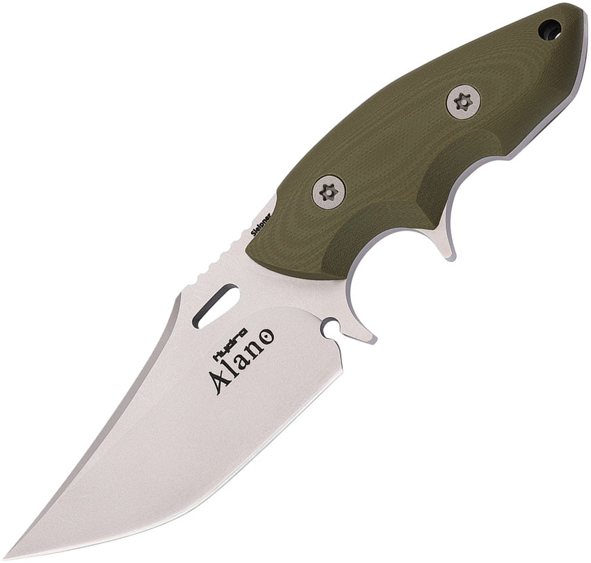 Hydra Knives Alano Fixed Blade Green