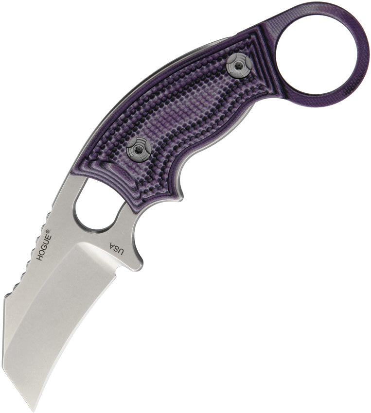 Hogue Ex-F03 Fixed Blade Hawkbill Bk